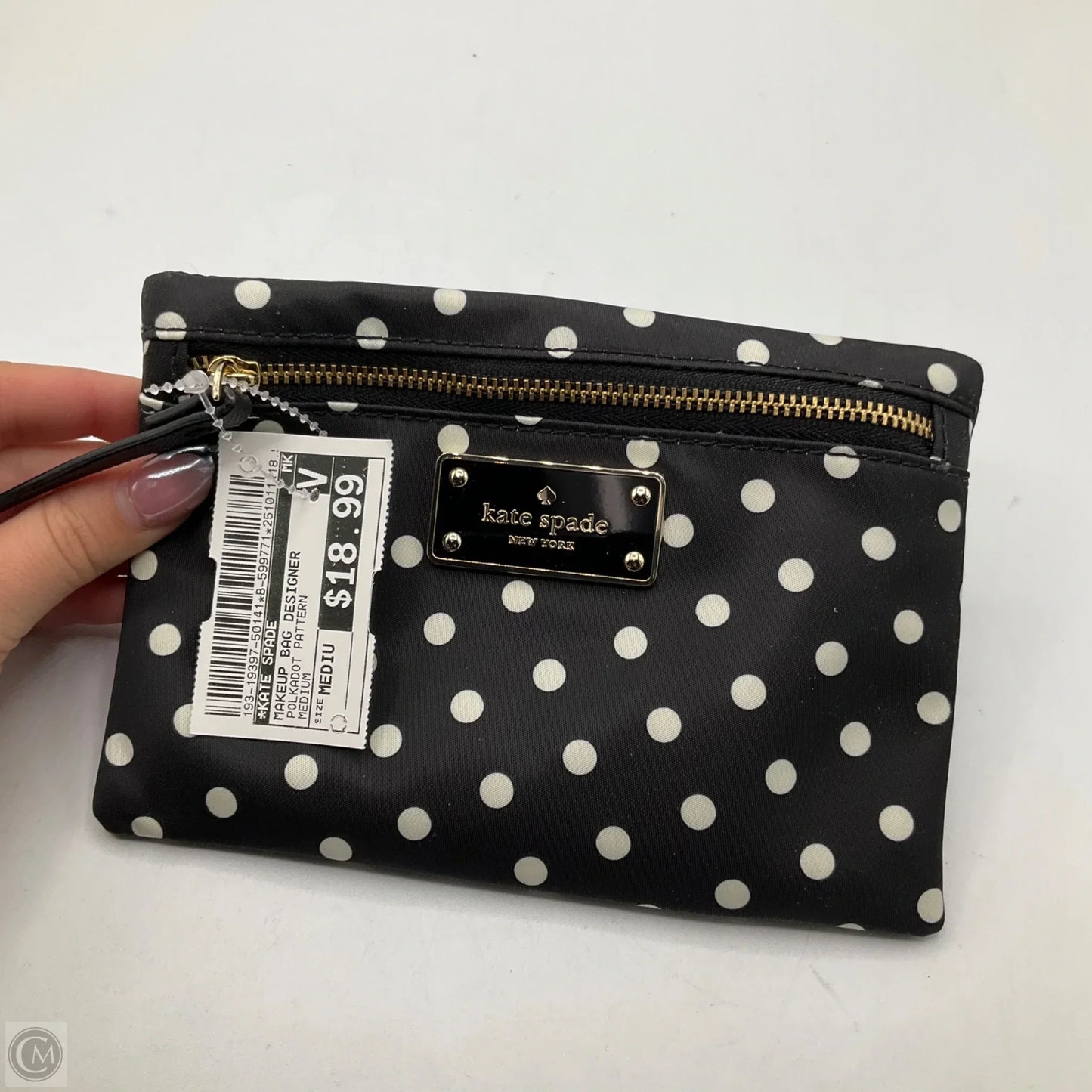 Makeup Bag Designer By Kate Spade, Size: Medium