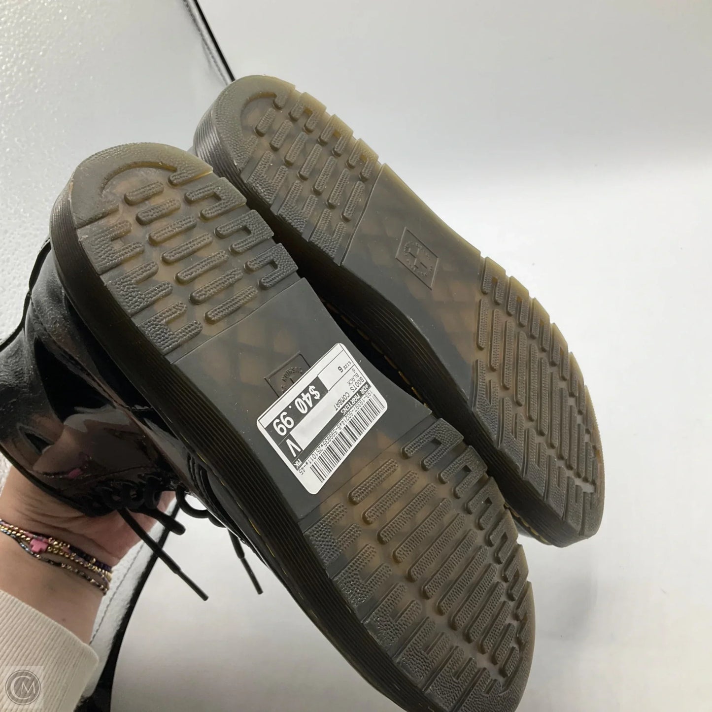 Boots Combat By Dr Martens In Black, Size: 6