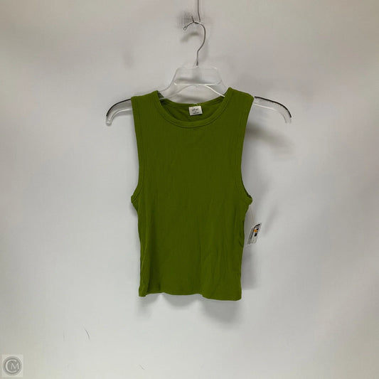 Top Sleeveless Basic By Wilfred In Green, Size: M