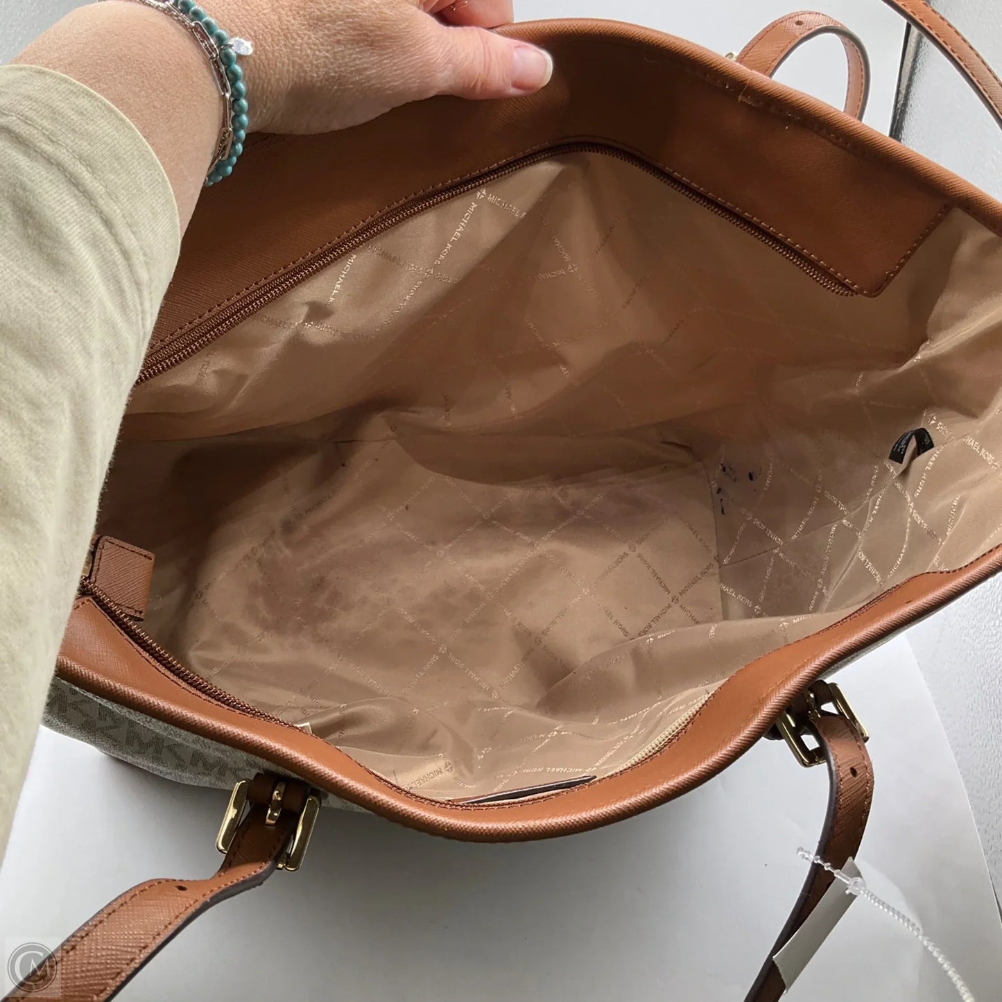 Handbag Designer By Michael Kors, Size: Large