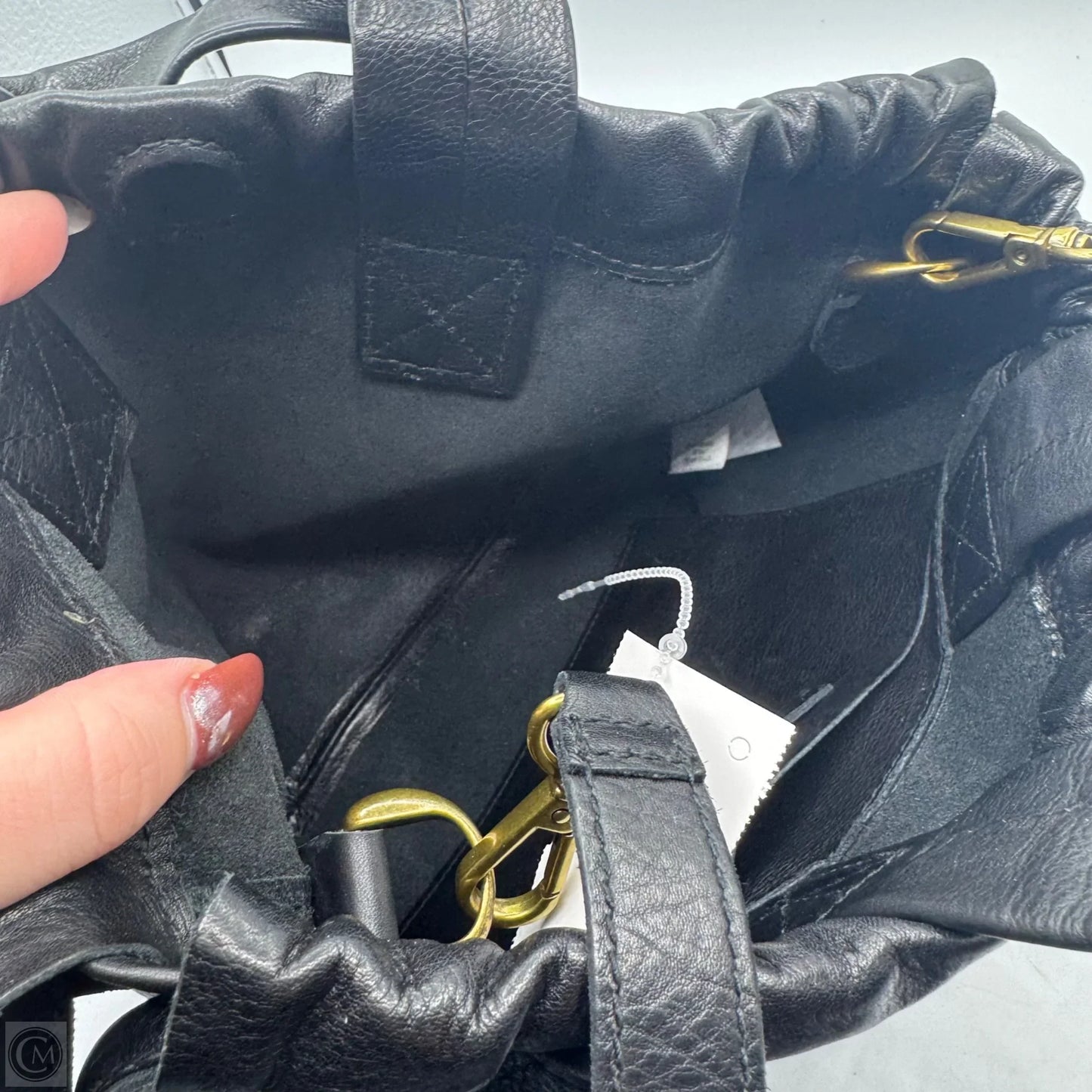 Crossbody Leather By Madewell, Size: Small