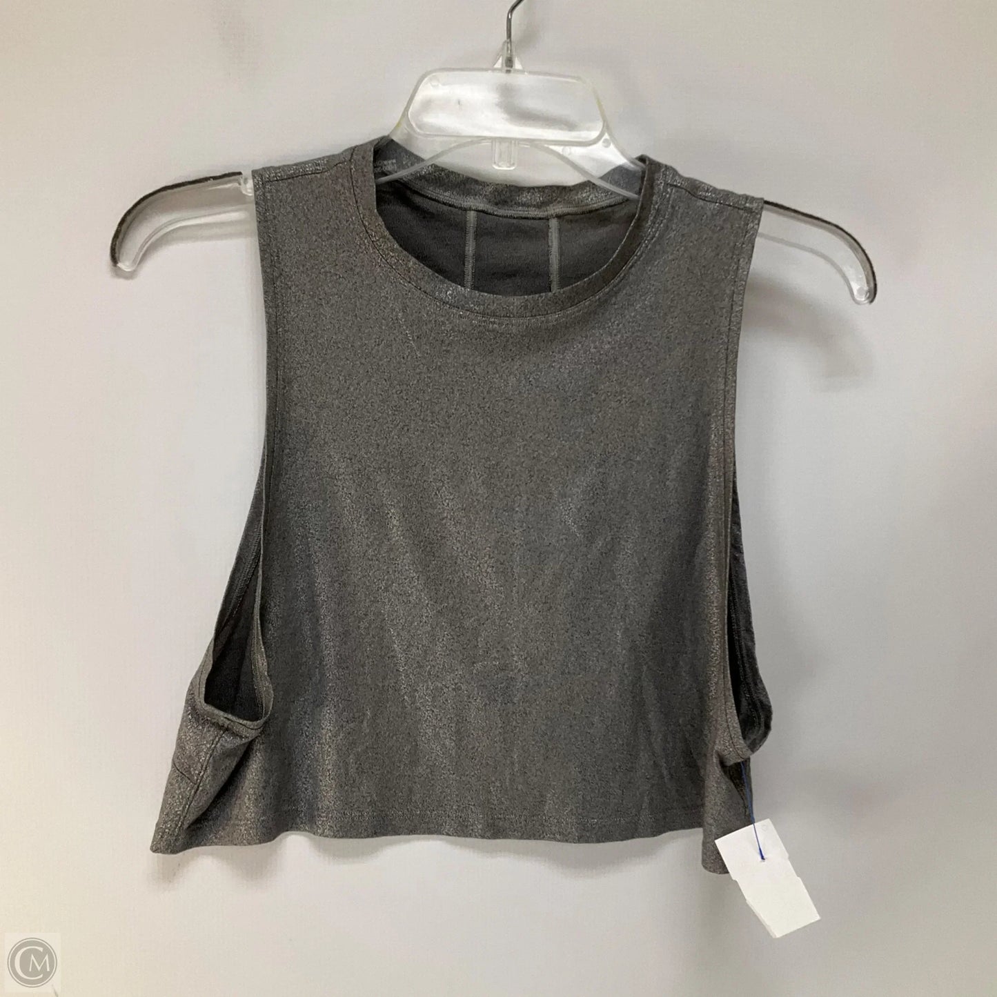 Athletic Tank Top By Lululemon In Grey, Size: 6
