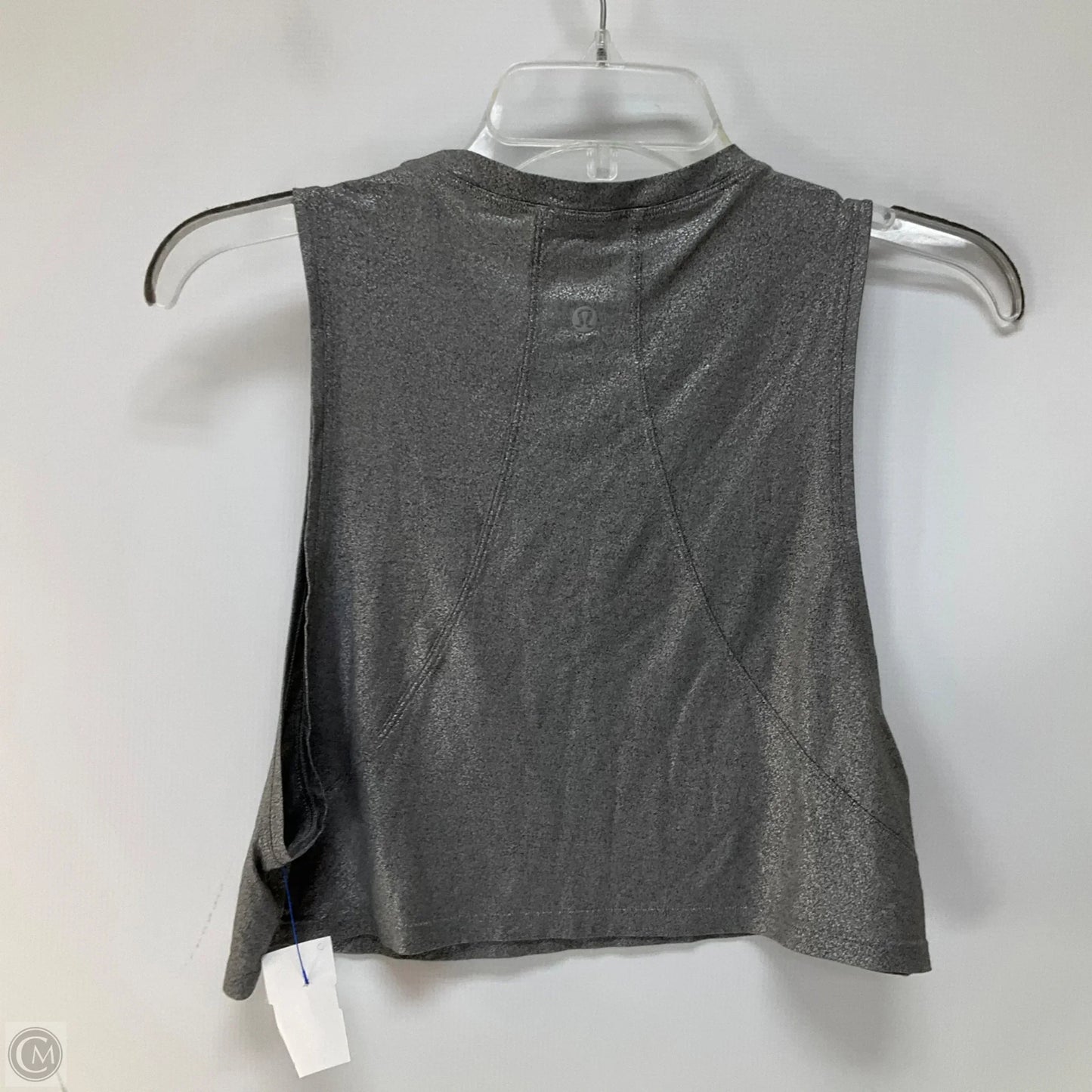 Athletic Tank Top By Lululemon In Grey, Size: 6