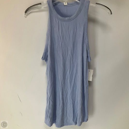 Athletic Tank Top By Lululemon In Blue, Size: 8