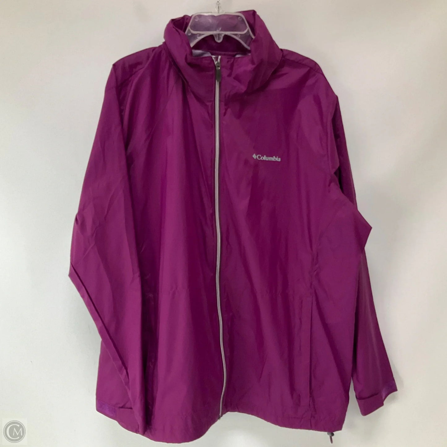 Jacket Windbreaker By Columbia In Pink, Size: 3x