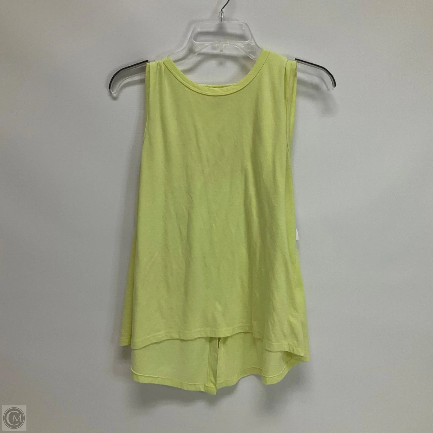 Top Sleeveless Basic By Anthropologie In Yellow, Size: M