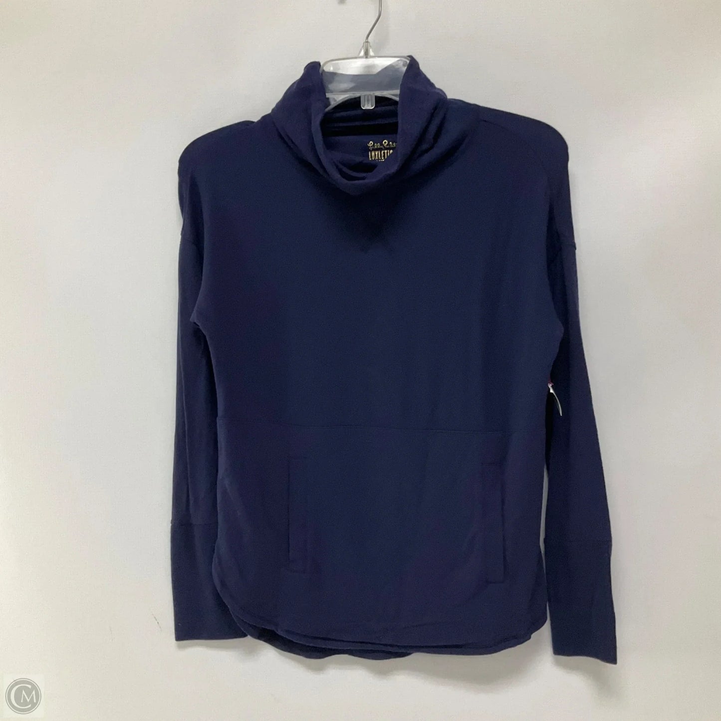 Top Long Sleeve Designer By Lilly Pulitzer In Navy, Size: Xxs