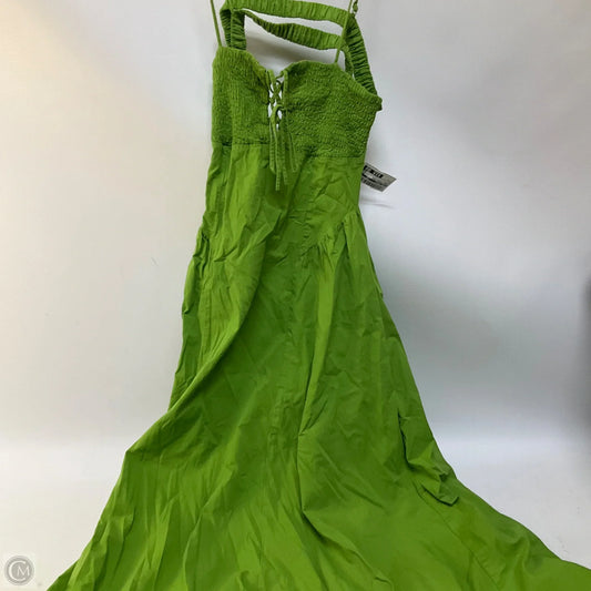 Dress Casual Midi By Free People In Green, Size: L
