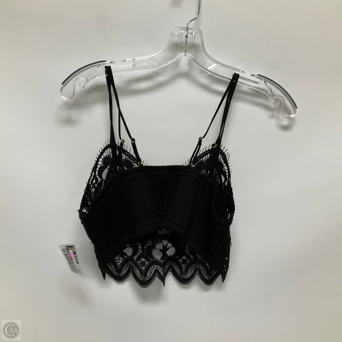 Bralette By Anthropologie In Black, Size: Xl
