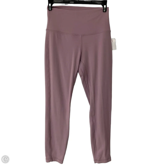 Athletic Leggings By Lululemon In Pink, Size: 6