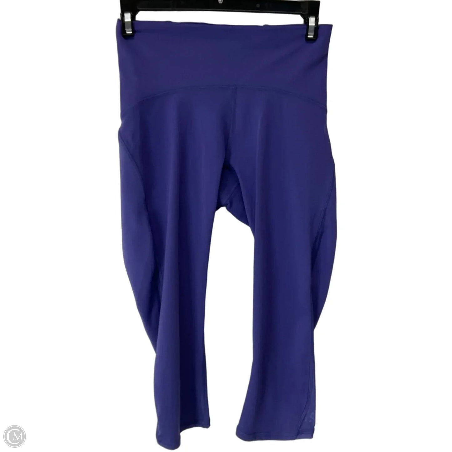 Athletic Leggings Capris By Lululemon In Blue & Brown, Size: 4