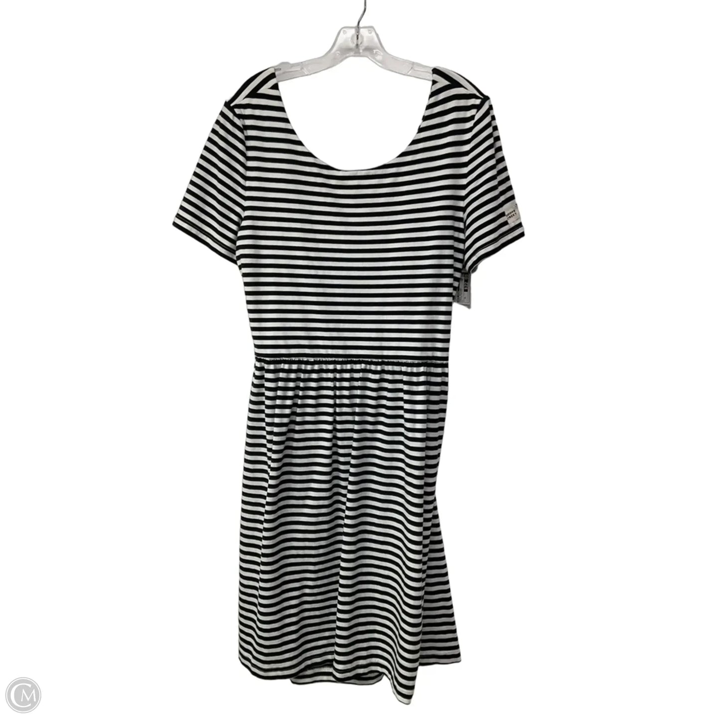 Dress Designer By Kate Spade In Striped Pattern, Size: Xl
