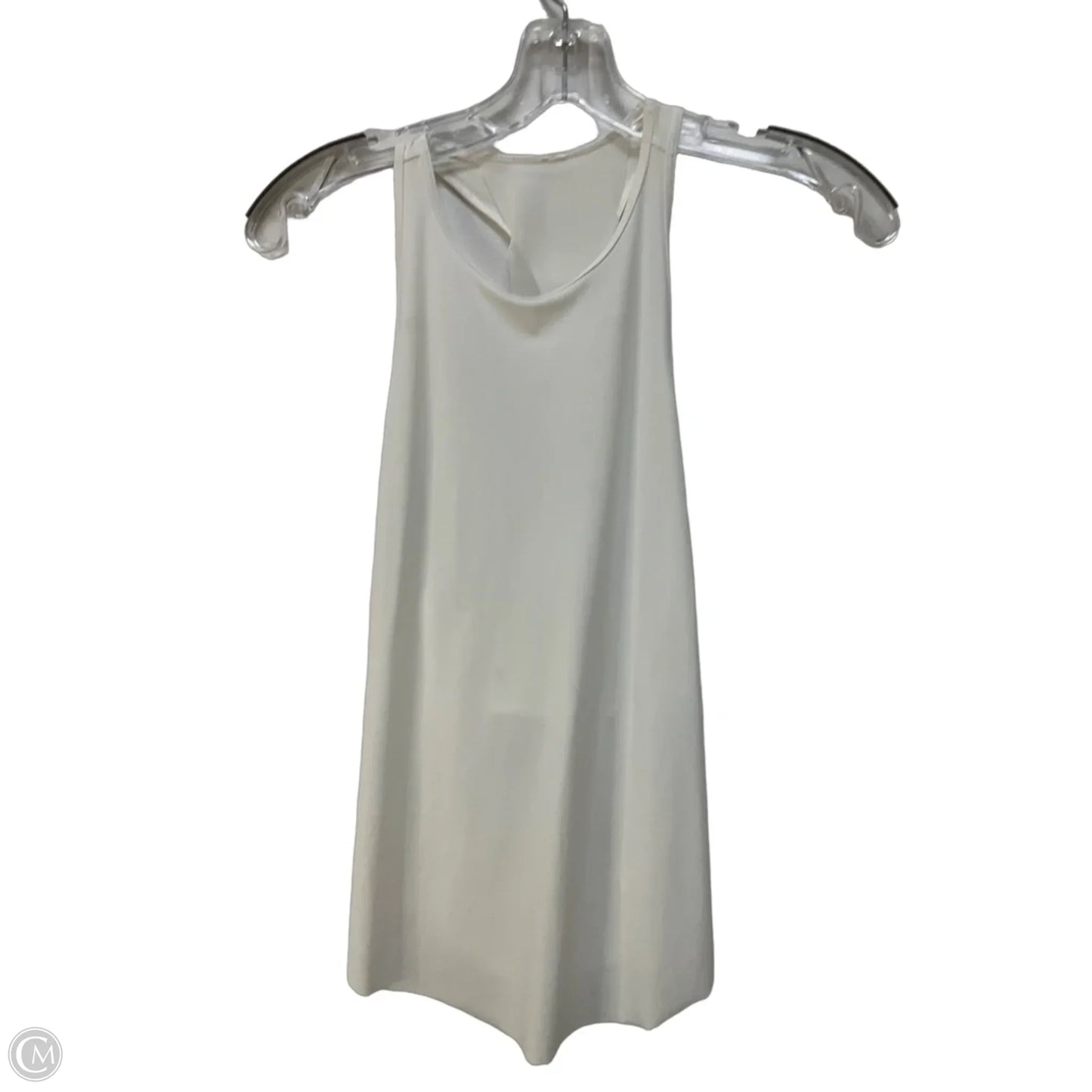 Athletic Tank Top By Lululemon In White, Size: 10