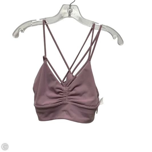 Athletic Bra By Lululemon In Purple, Size: 10