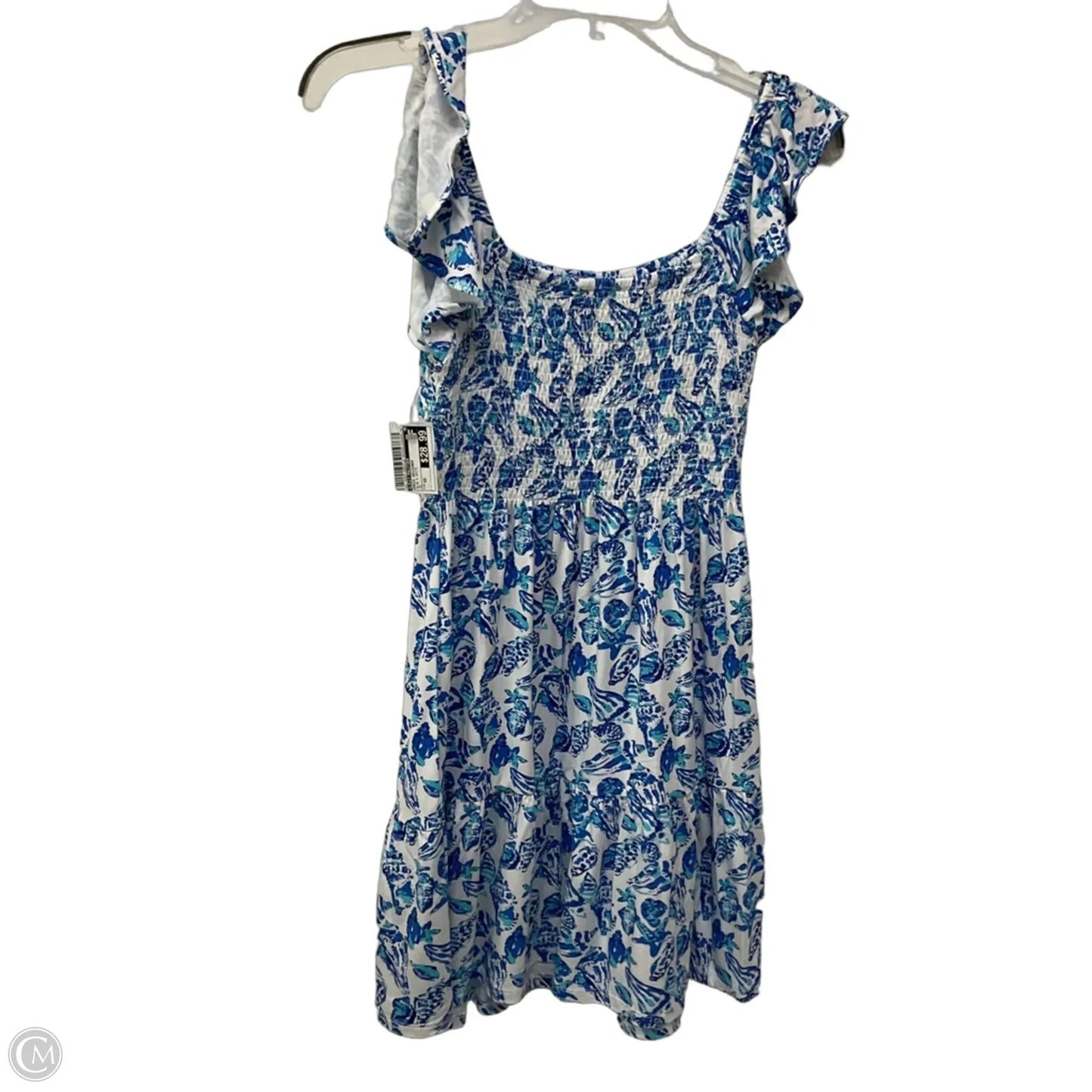 Dress Designer By Lilly Pulitzer In Blue & White, Size: Xs