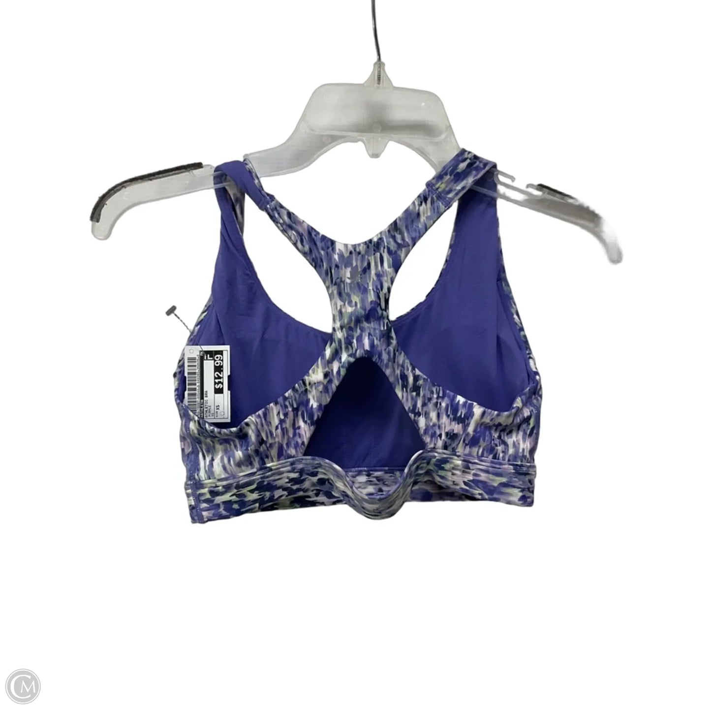 Athletic Bra By Athleta In Purple, Size: Xs