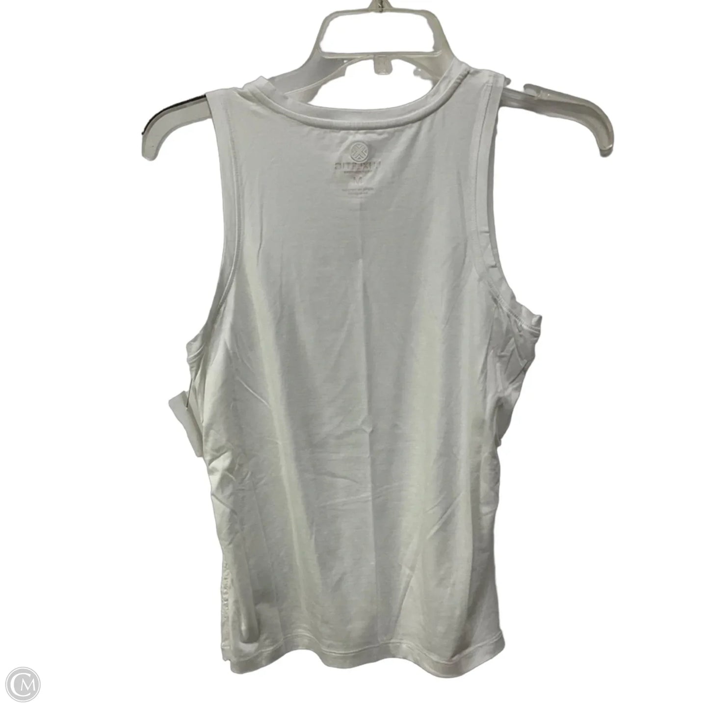 Top Sleeveless Designer By Lilly Pulitzer In White, Size: M