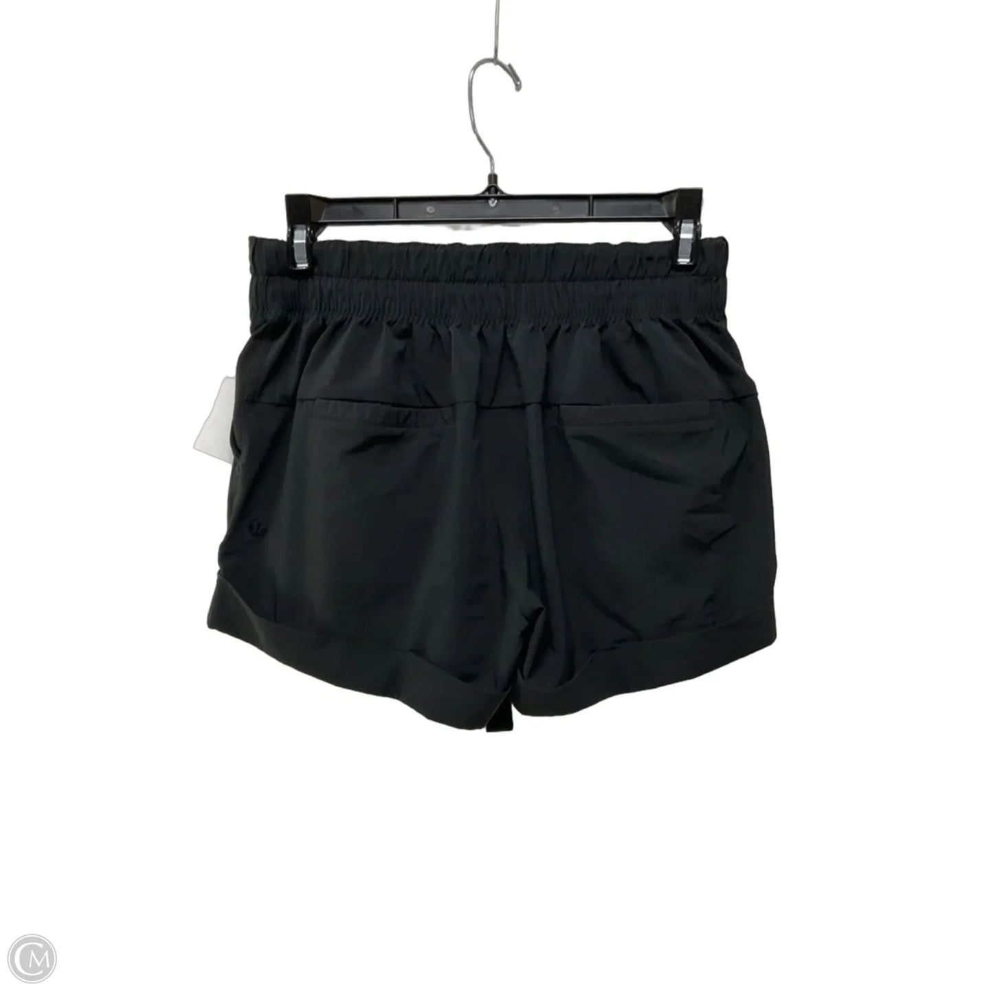 Athletic Shorts By Lululemon In Black, Size: 4