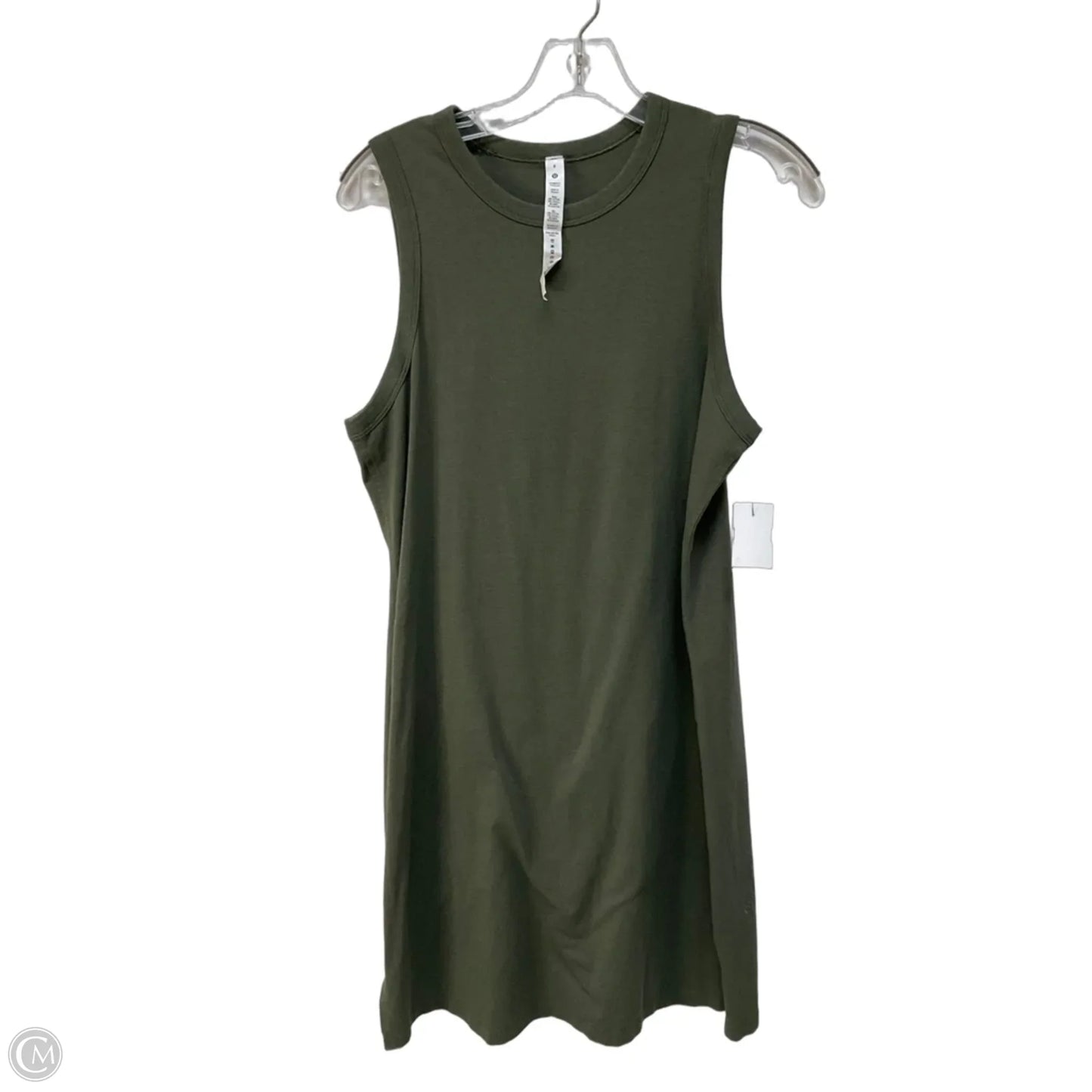 Athletic Dress By Lululemon In Green, Size: 8