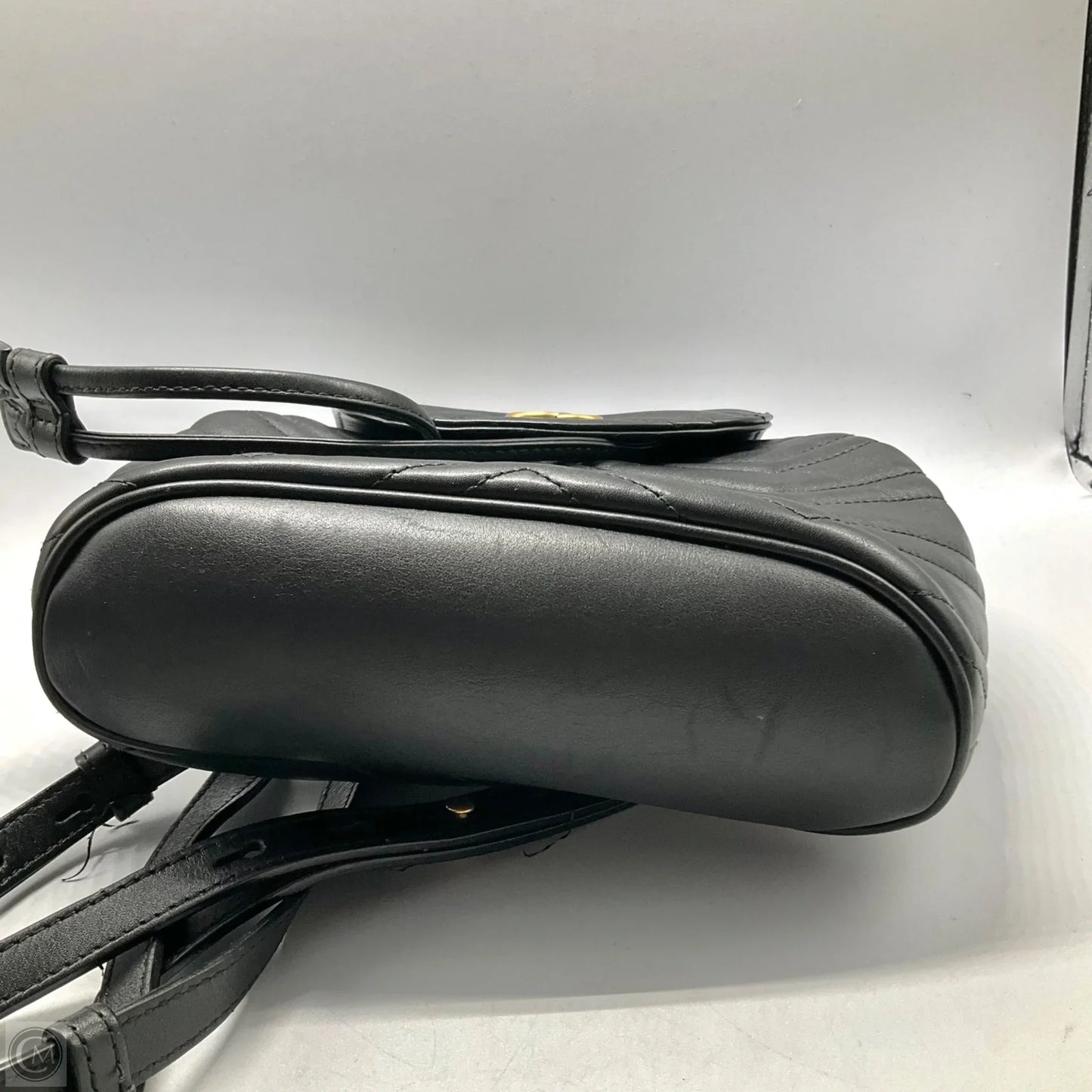 Backpack Luxury Designer By Gucci, Size: Small