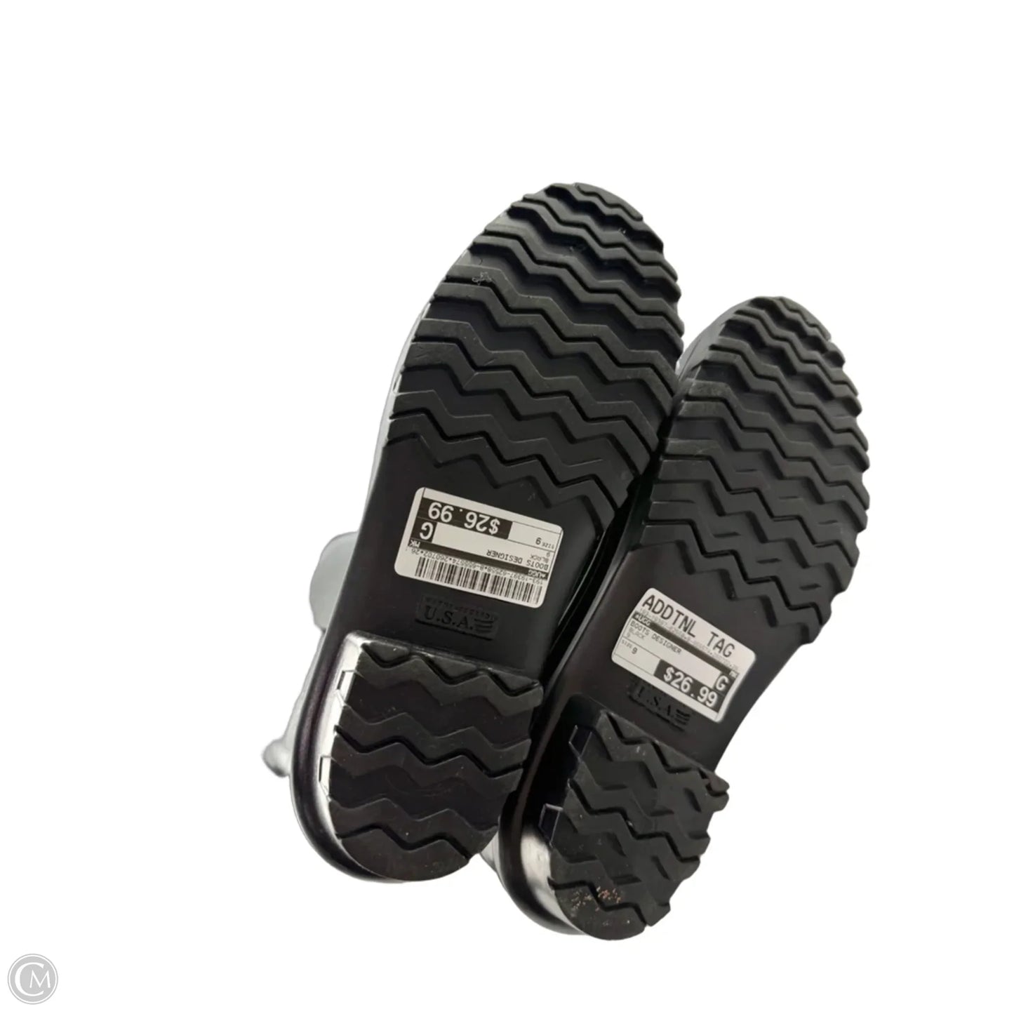 Boots Designer By Ugg In Black, Size: 9