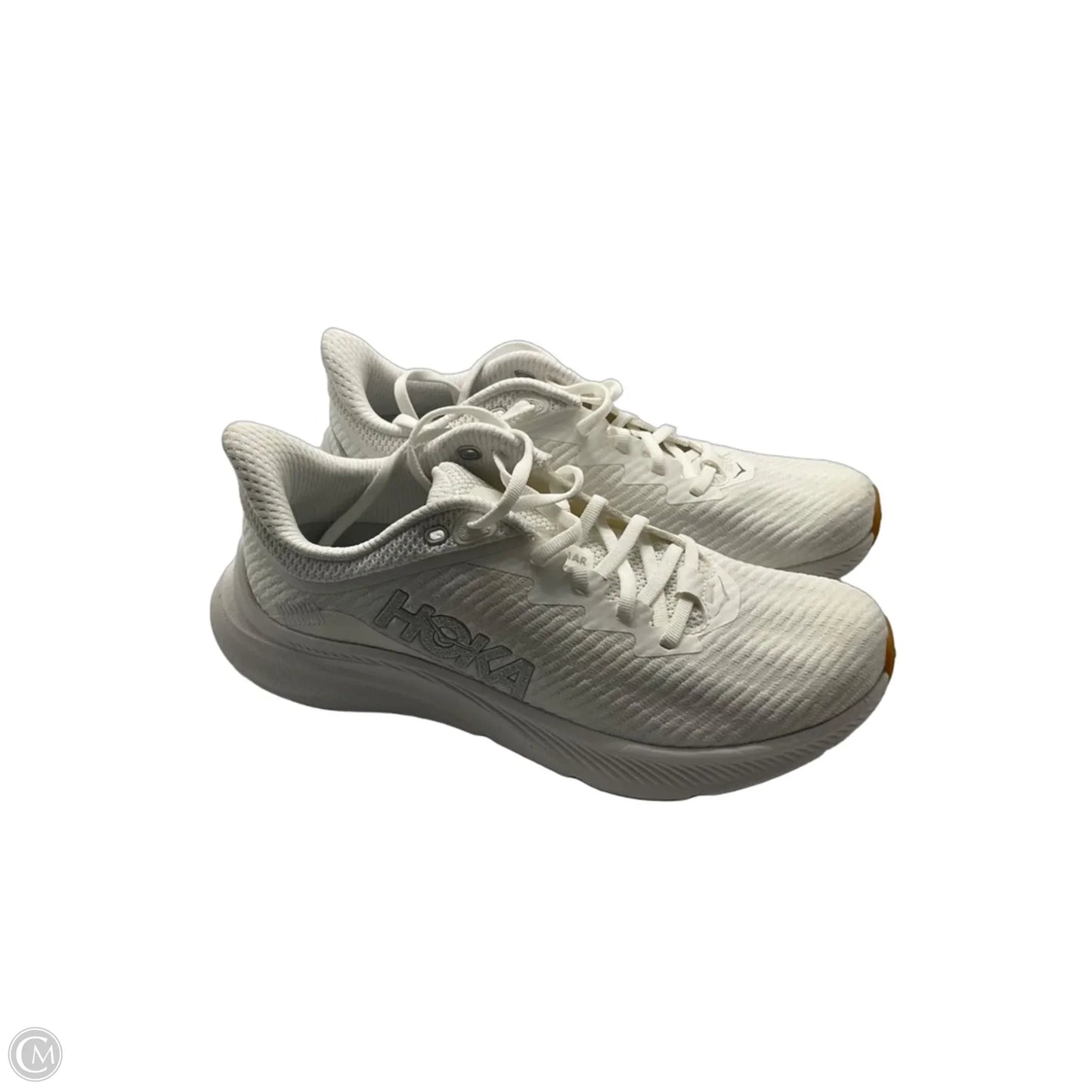 Shoes Athletic By Hoka In White, Size: 7.5