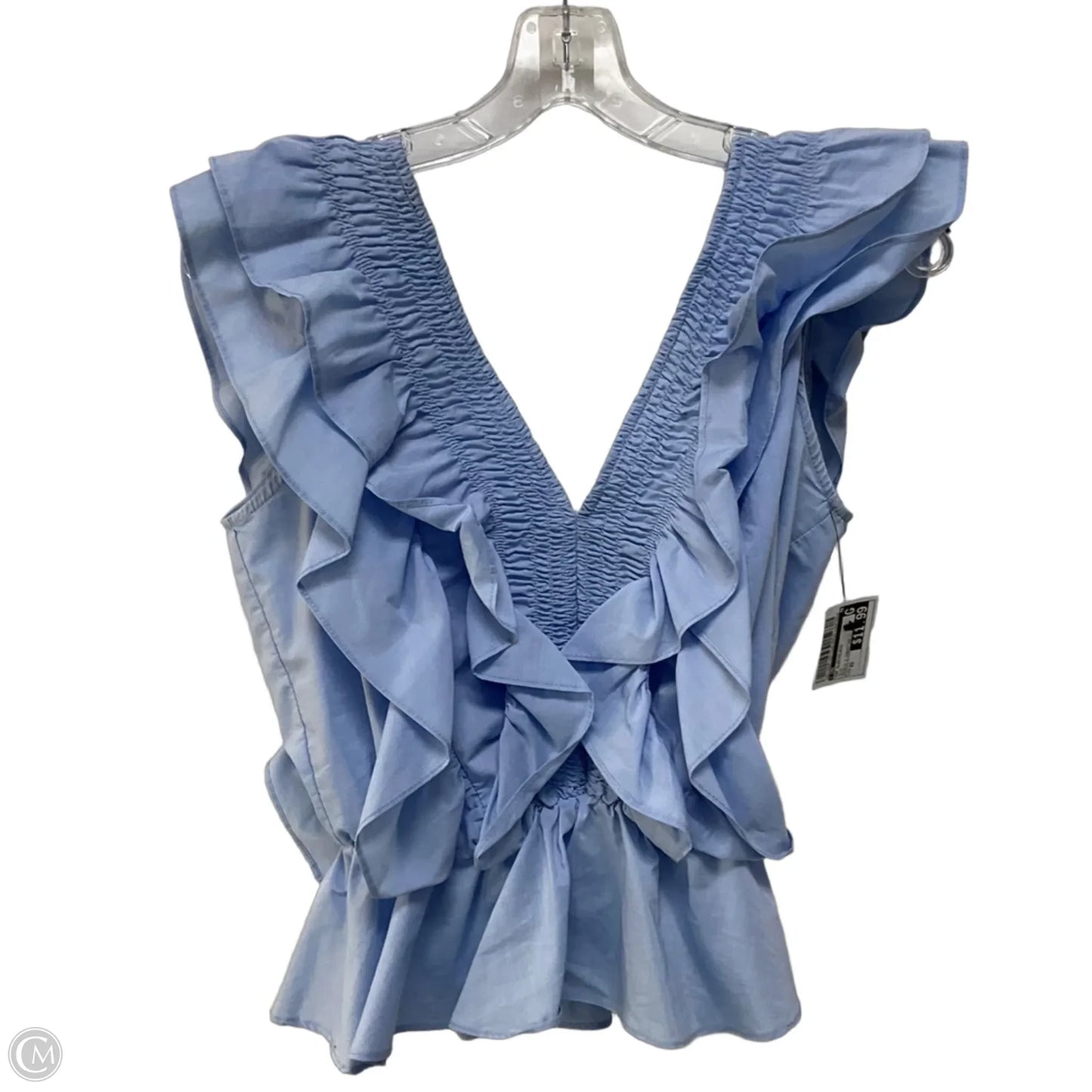 Top Sleeveless By Cmb In Blue, Size: Xs
