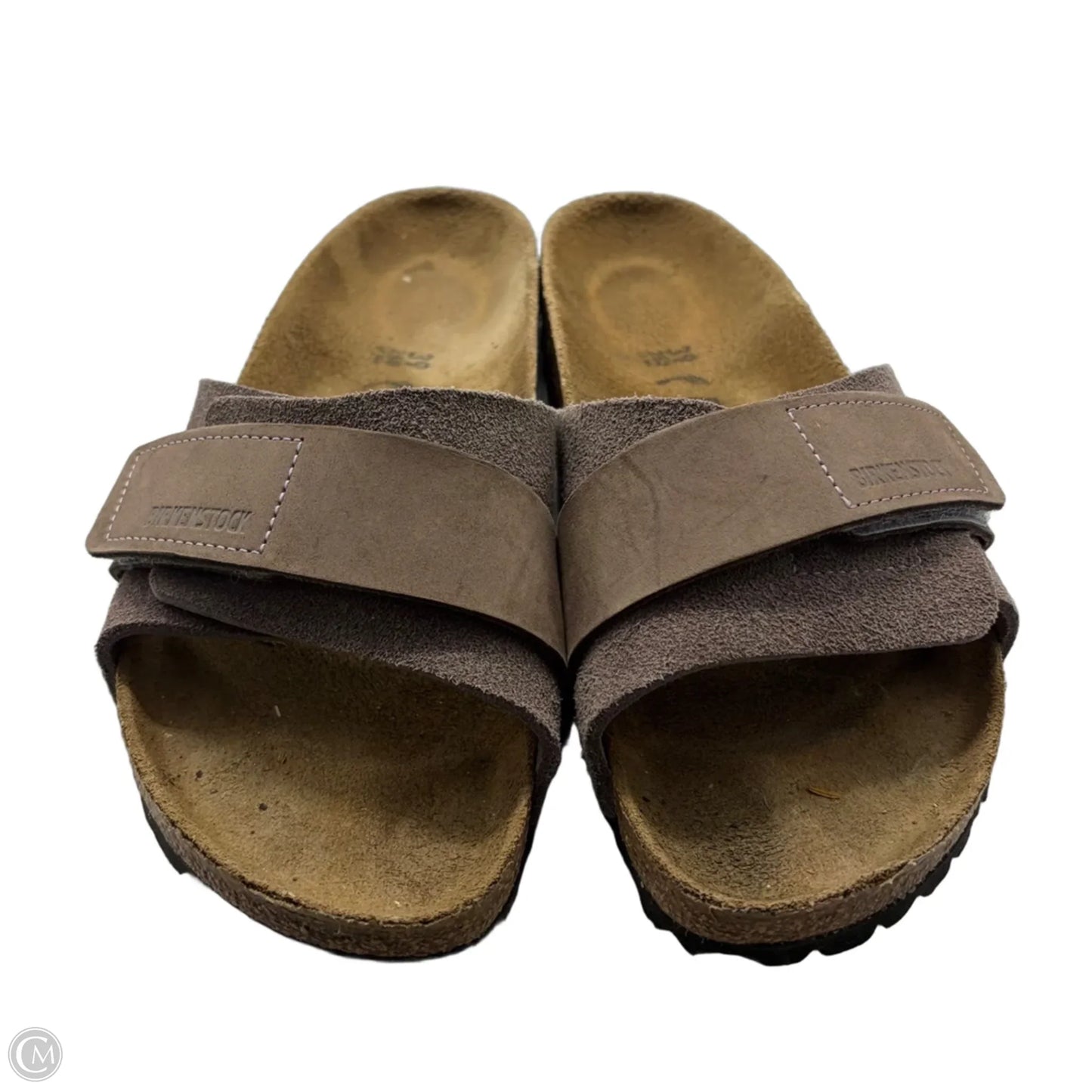 Sandals Flats By Birkenstock In Purple, Size: 8