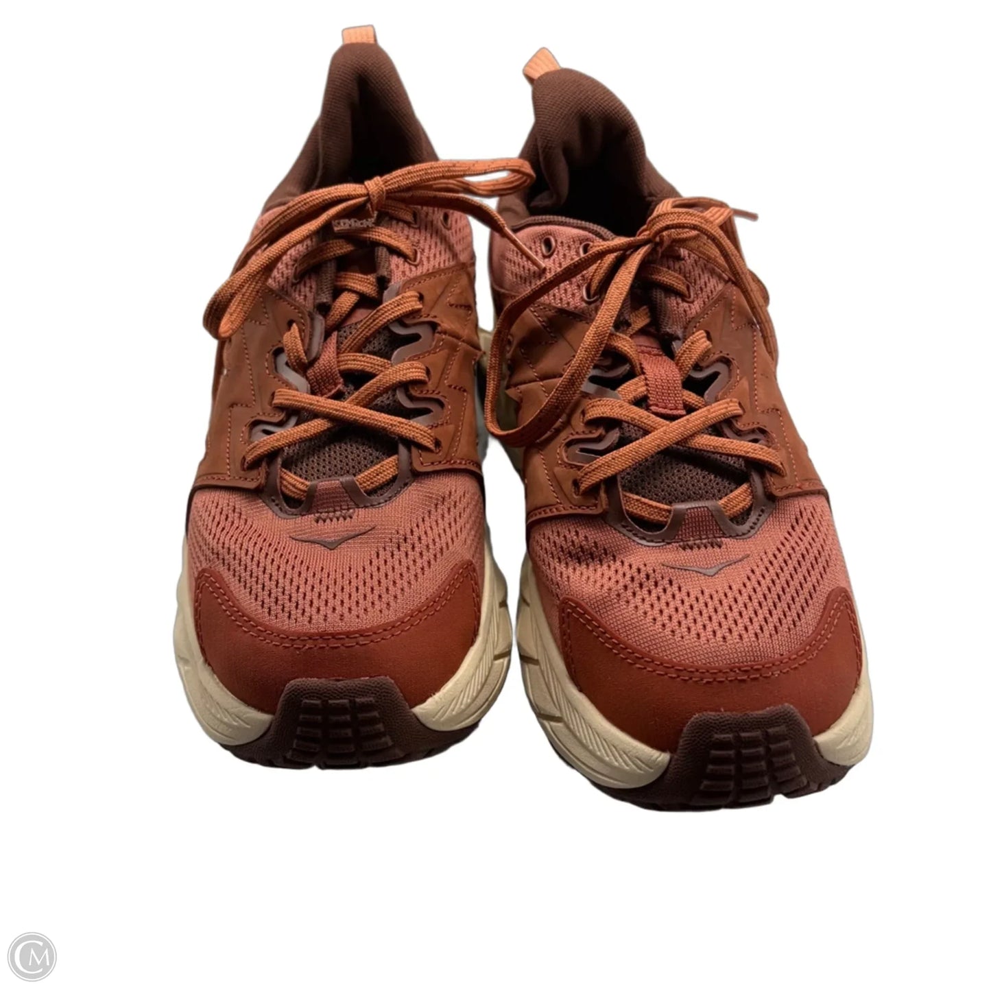 Shoes Athletic By Hoka In Orange, Size: 9