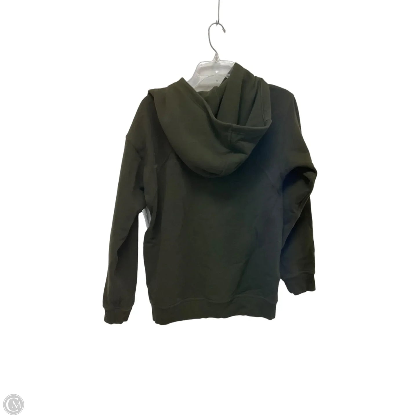 Athletic Sweatshirt Hoodie By Lululemon In Green, Size: 8
