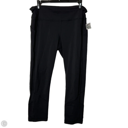 Athletic Leggings Capris By Lululemon In Black, Size: 10