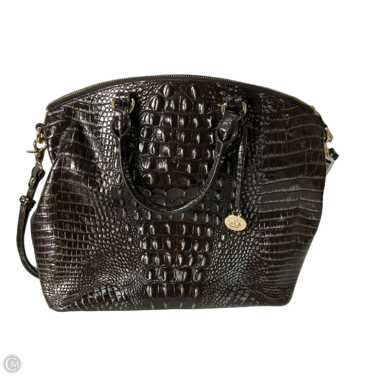 Handbag Designer By Brahmin, Size: Medium