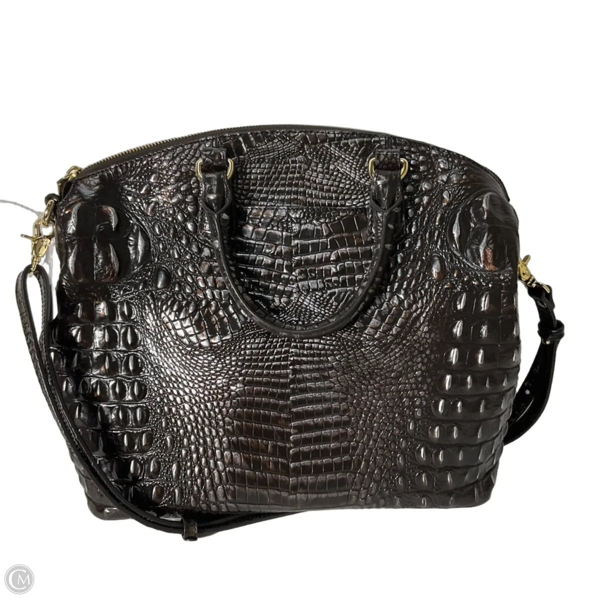 Handbag Designer By Brahmin, Size: Medium