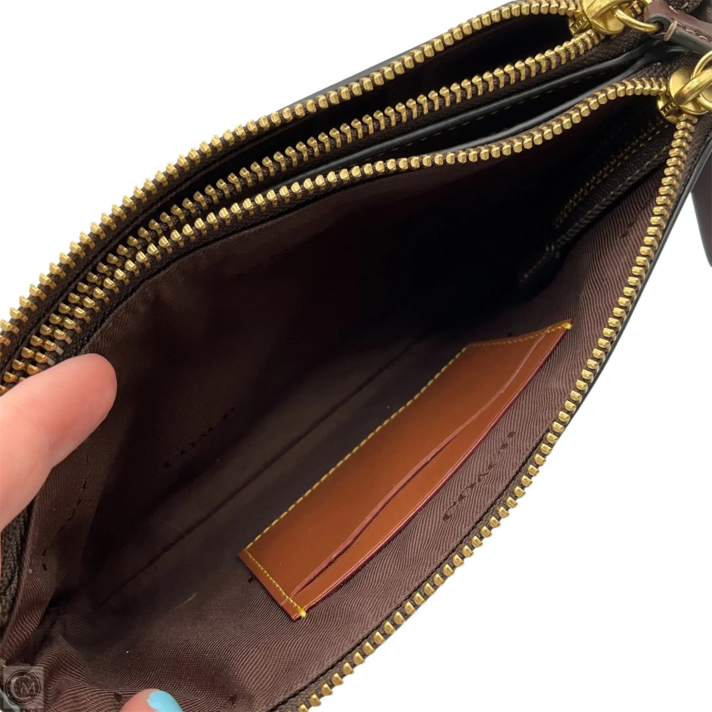 Crossbody Designer By Coach, Size: Small