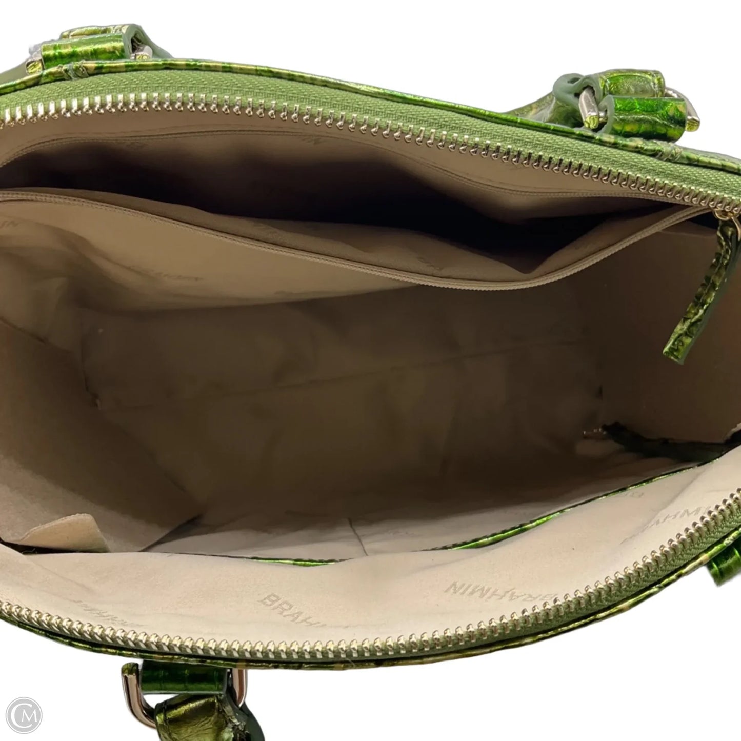 Handbag Designer By Brahmin, Size: Medium
