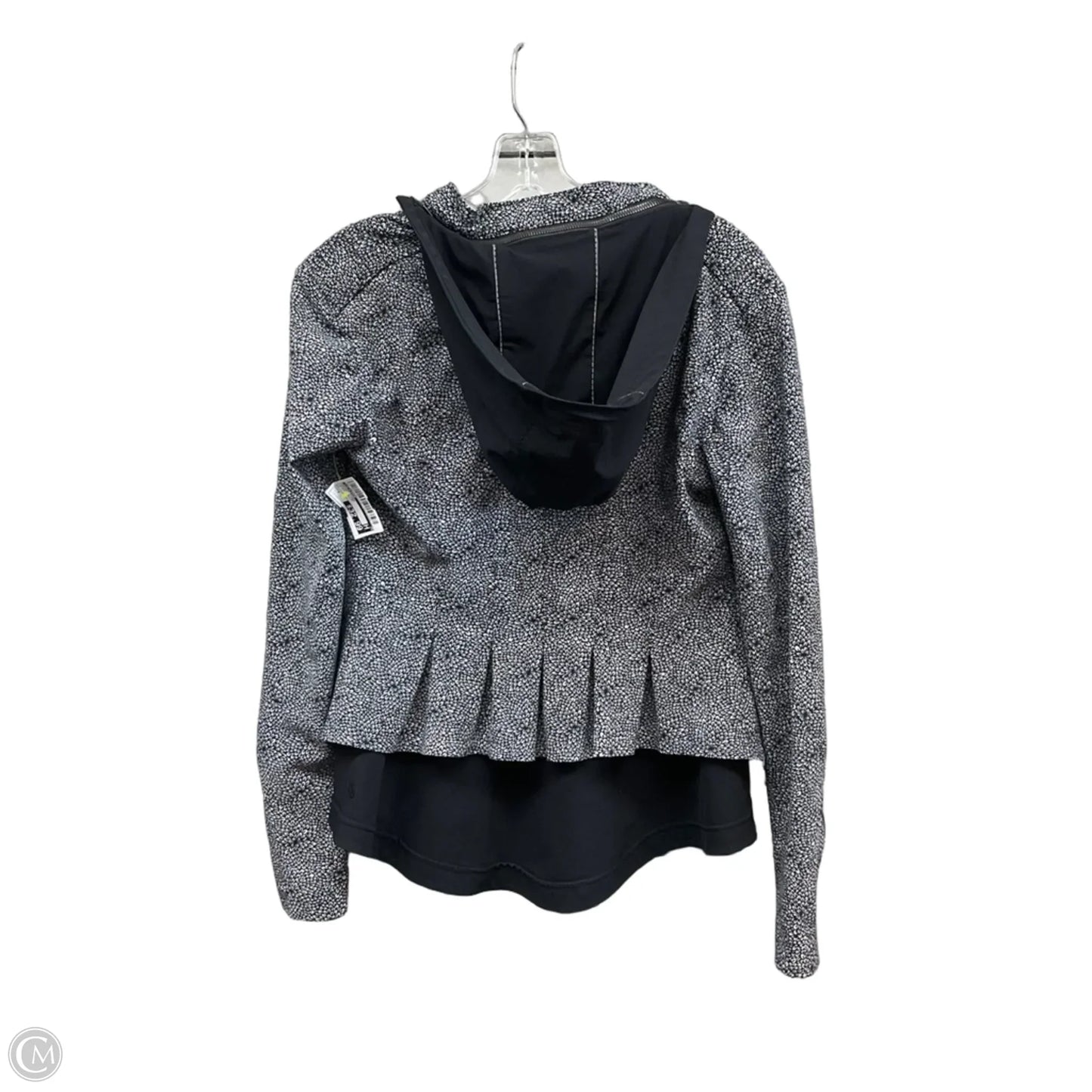 Jacket Other By Lululemon In Black & White, Size: S