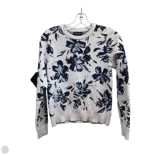 Sweater By Cynthia Rowley In Floral Print, Size: M