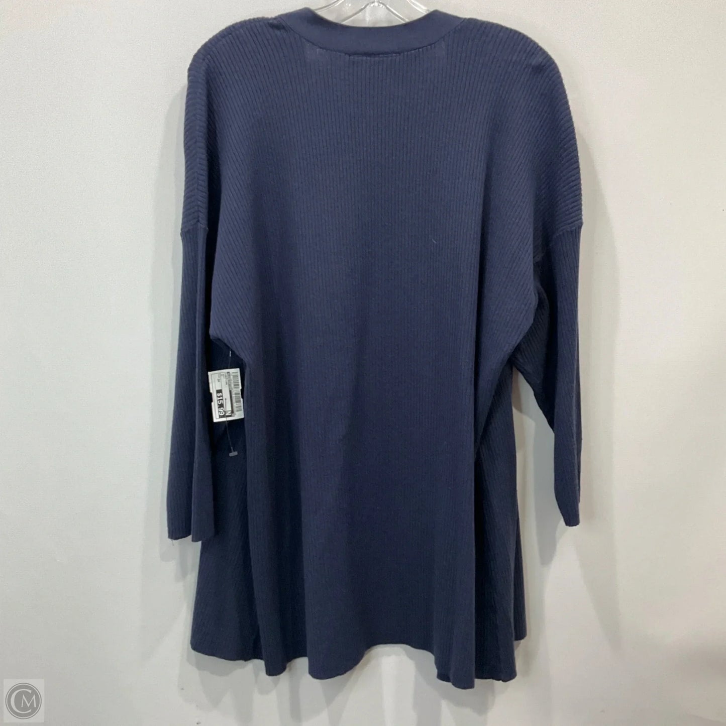 Cardigan By Lane Bryant In Navy, Size: 3x