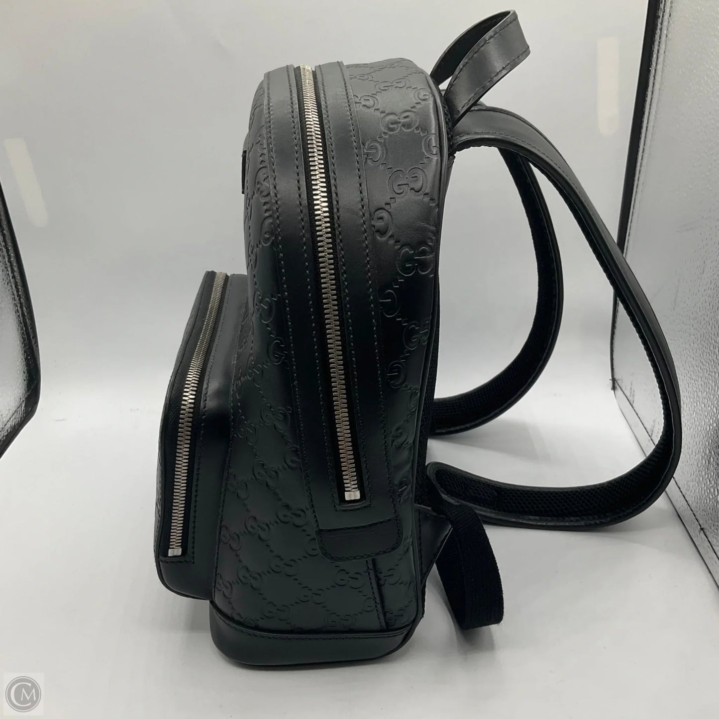 Backpack Luxury Designer By Gucci, Size: Small