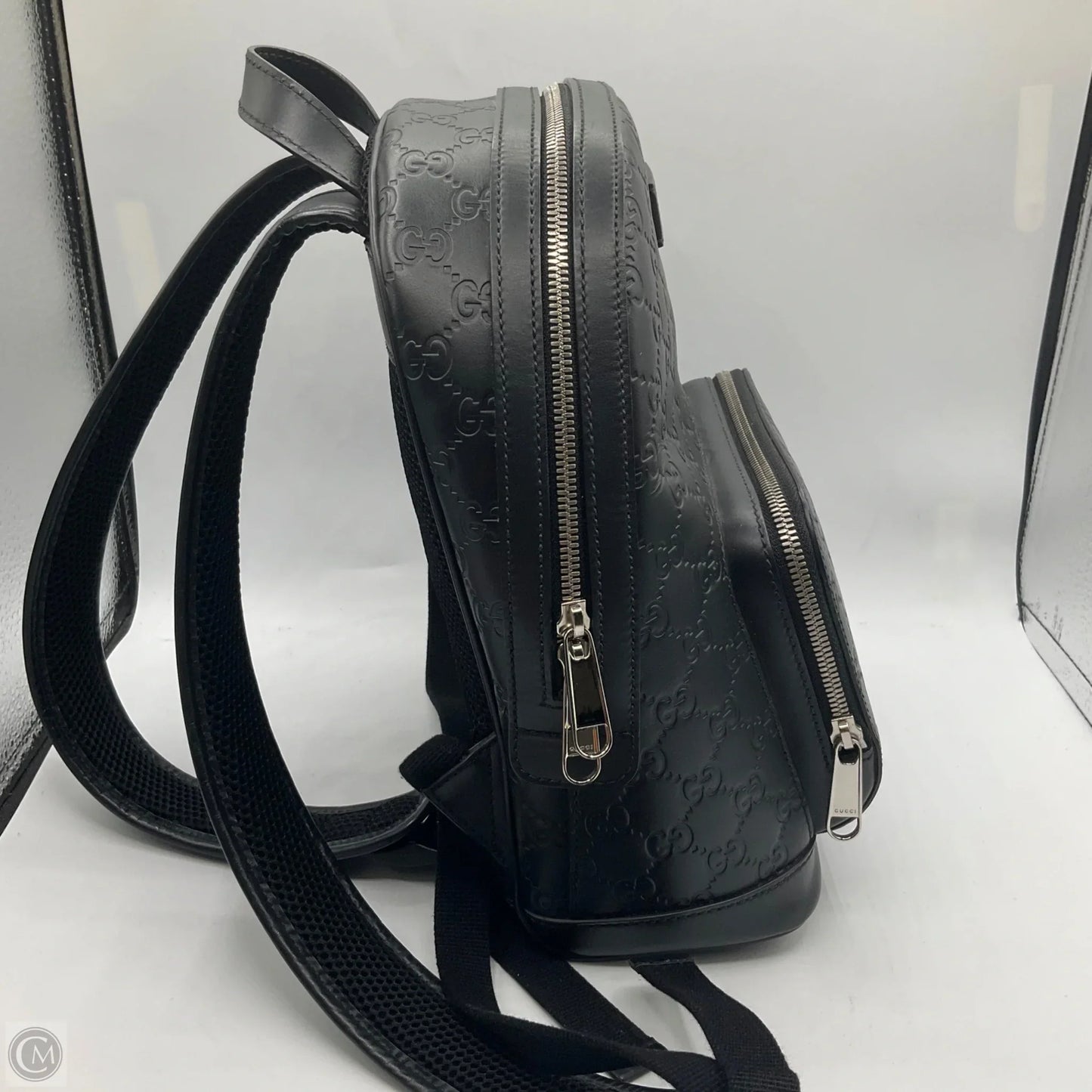 Backpack Luxury Designer By Gucci, Size: Small