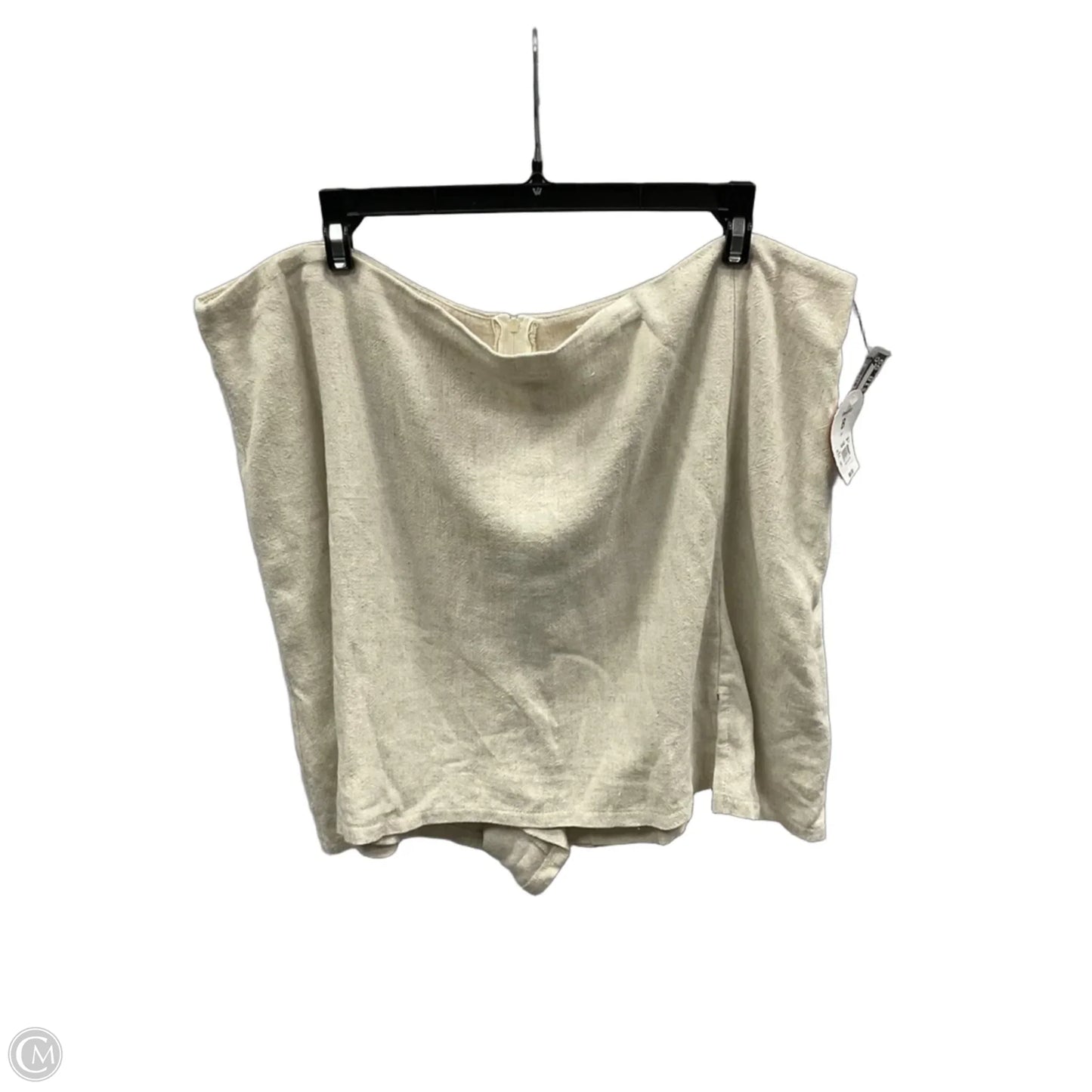 Skort By Arula In Beige, Size: 2x