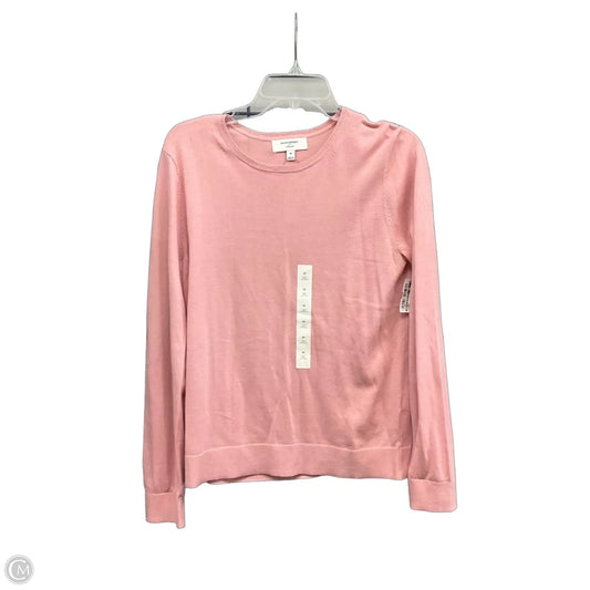 Top Long Sleeve By Banana Republic In Pink, Size: M