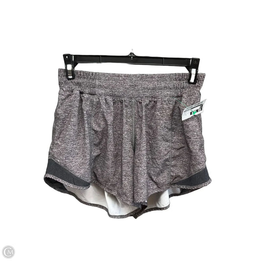 Athletic Shorts By Lululemon In Grey, Size: 6