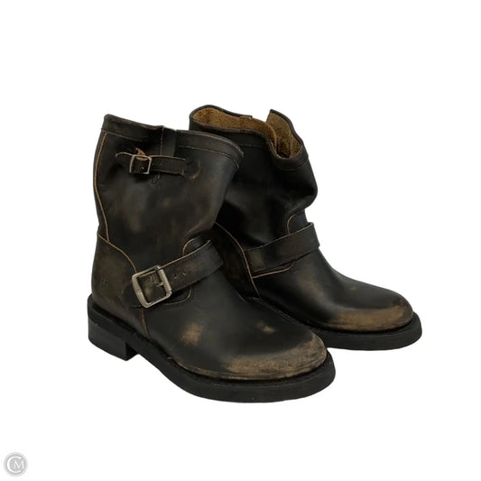 Boots Designer By Frye In Brown, Size: 6