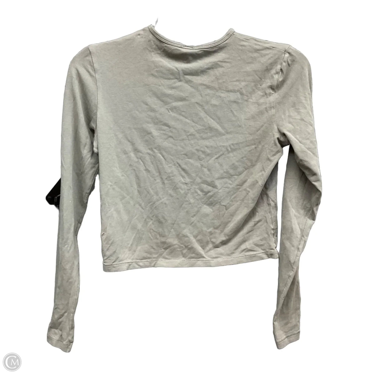 Top Long Sleeve Basic By Skims In Green, Size: M