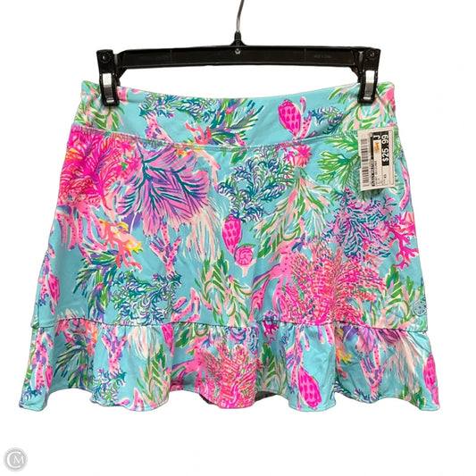 Skort Designer By Lilly Pulitzer In Blue, Size: Xs