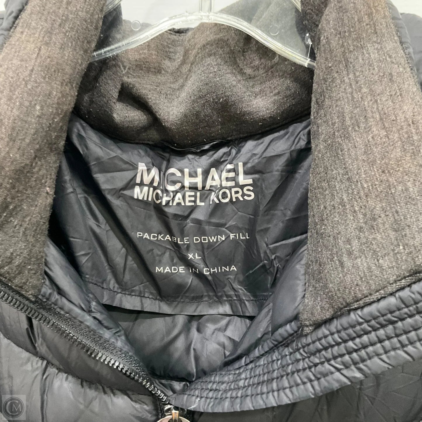Jacket Puffer & Quilted By Michael By Michael Kors In Black, Size: Xl