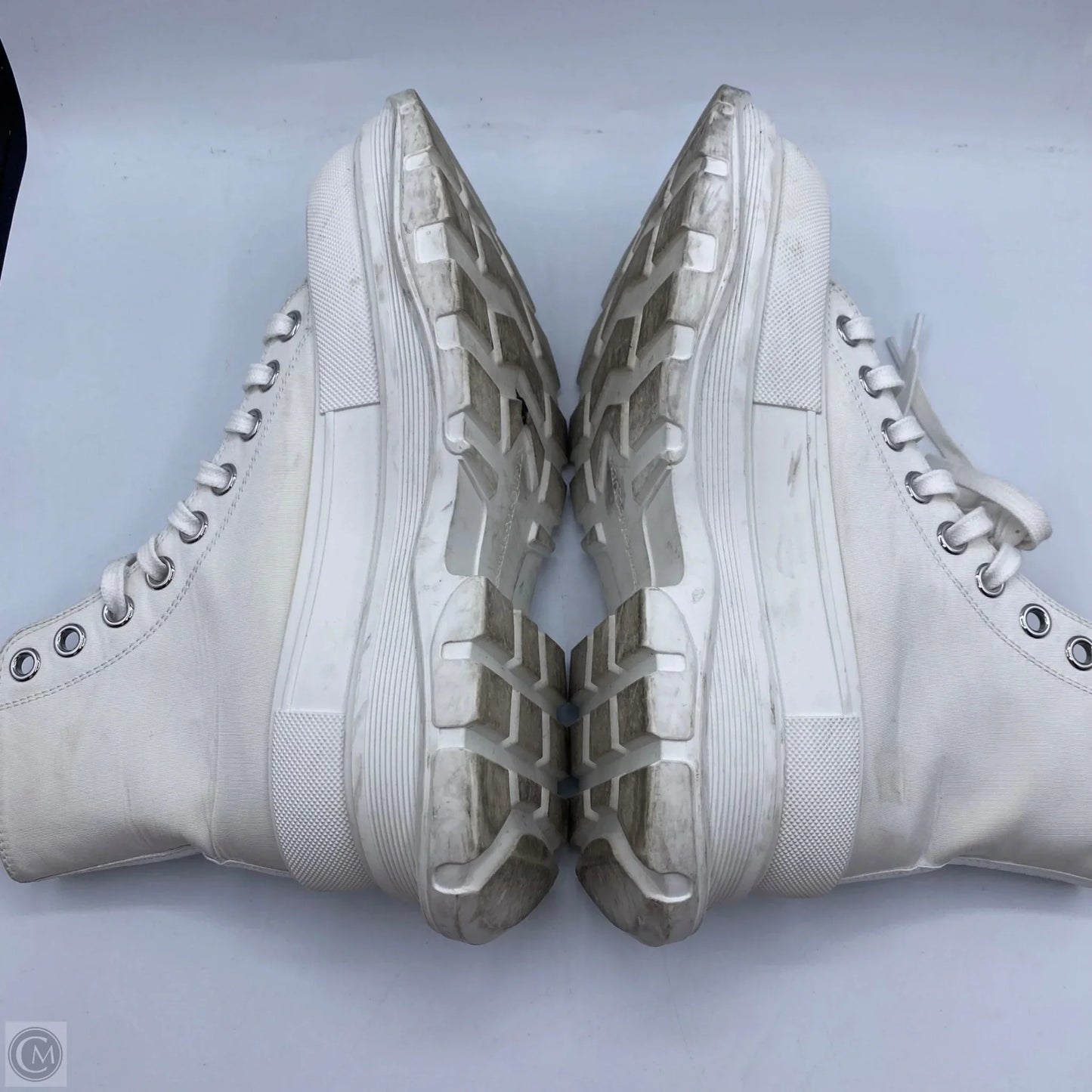 Shoes Luxury Designer By Alexander Mcqueen In White, Size: 7