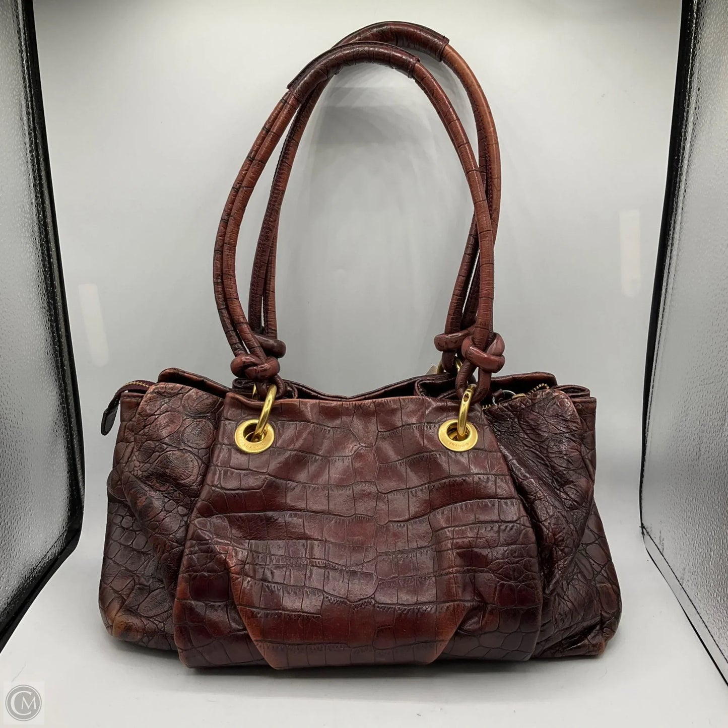 Handbag Designer By Brahmin, Size: Medium