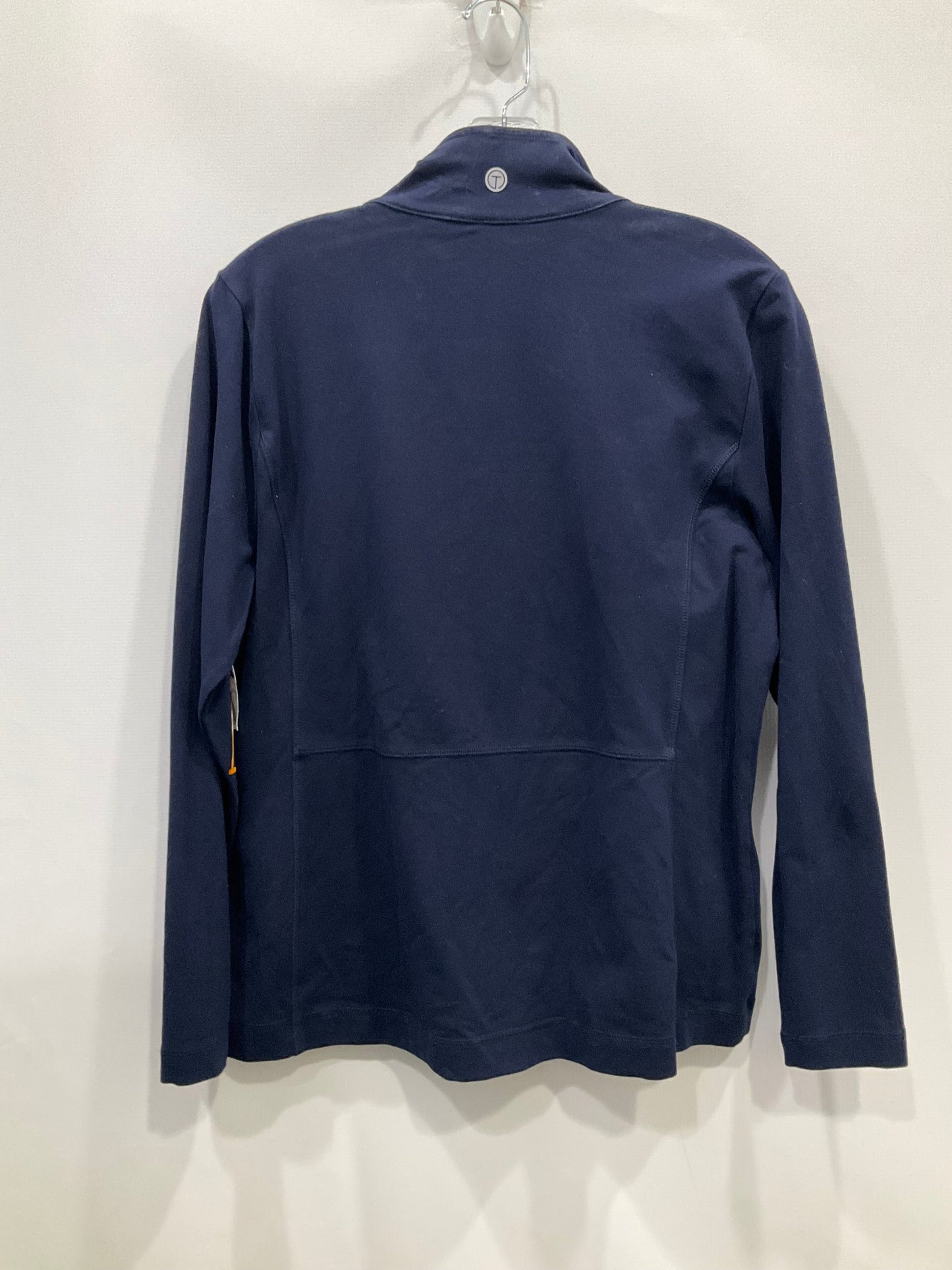Athletic Jacket By Talbots In Navy, Size: L